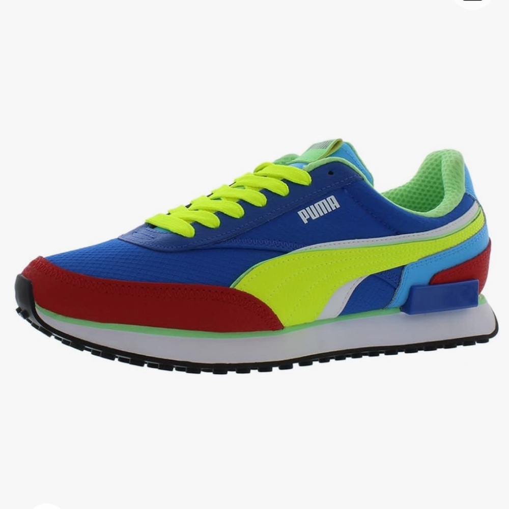 PUMA Mens Future Rider Double Raceway Sneakers
